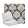 Picture of Recess Blue | Universal Deep Seating Outdoor Cushions SIZE B