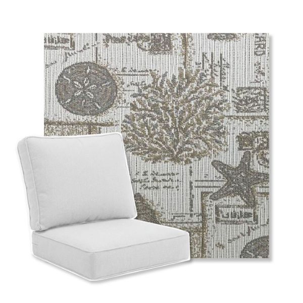 Picture of Retreat Natural | Universal Deep Seating Outdoor Cushions SIZE B