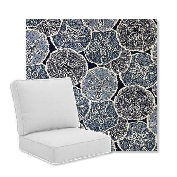 Picture of Sanddollar Navy | Universal Deep Seating Outdoor Cushions SIZE B