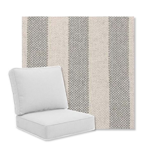 Picture of Seaport Gray | Universal Deep Seating Outdoor Cushions SIZE B