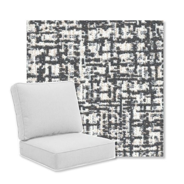 Picture of Sebastian Charcoal | Universal Deep Seating Outdoor Cushions SIZE B