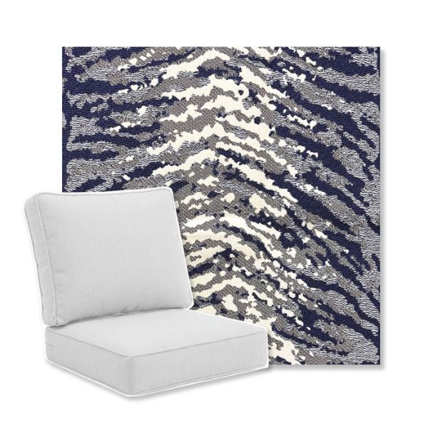 Picture of Tarzan Navy | Universal Deep Seating Outdoor Cushions SIZE B