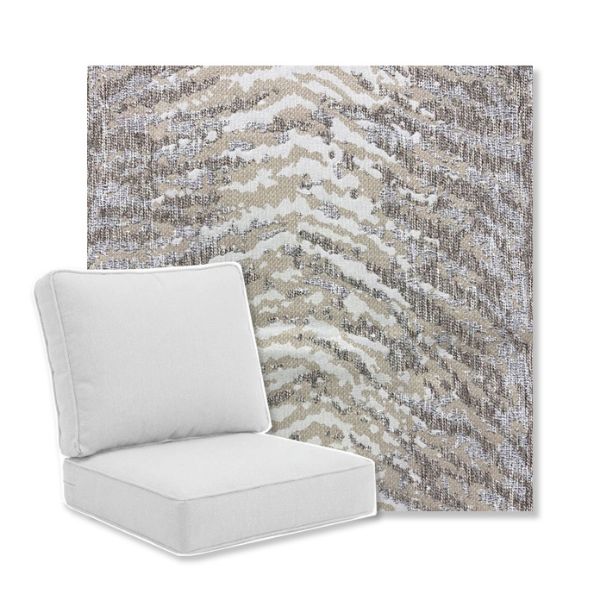 Picture of Tarzan Sand | Universal Deep Seating Outdoor Cushions SIZE B