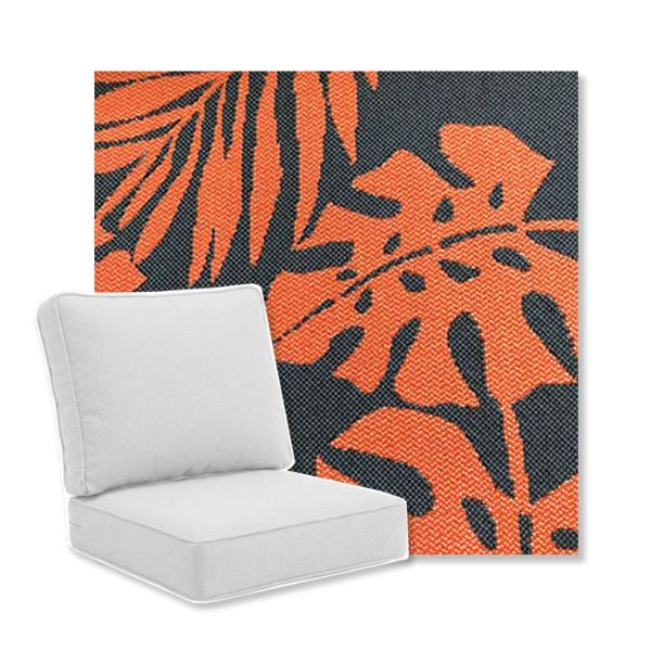Picture of Tropical Pacific | Universal Deep Seating Outdoor Cushions SIZE B