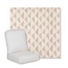 Picture of Etched Angles Cognac | Gensun Replacement Cushions | High Back Chair