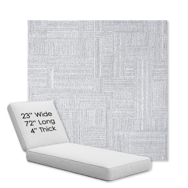 Picture of Boro Elegance | Chaise Lounge Replacement Cushion Boxed Style - SIZE A