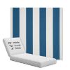 Picture of Cabana Regatta | Chaise Lounge Replacement Cushion Boxed Style - SIZE A