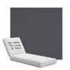 Picture of Canvas Ardoise | Chaise Lounge Replacement Cushion Boxed Style - SIZE A