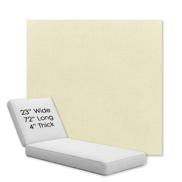 Picture of Canvas Canvas | Chaise Lounge Replacement Cushion Boxed Style - SIZE A