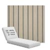 Picture of Cove Pebble | Chaise Lounge Replacement Cushion Boxed Style - SIZE A
