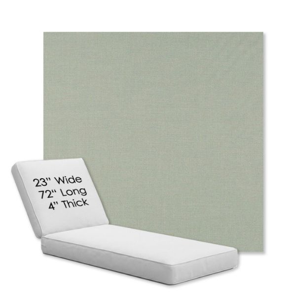 Picture of Exhale Rainwashed | Chaise Lounge Replacement Cushion Boxed Style - SIZE A