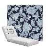 Picture of Floral Song Navy | Chaise Lounge Replacement Cushion Boxed Style - SIZE A