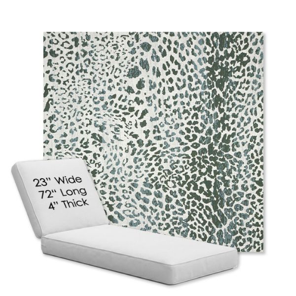 Picture of Instinct Willow | Chaise Lounge Replacement Cushion Boxed Style - SIZE A
