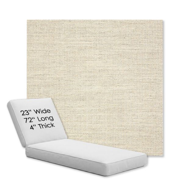 Picture of Kudos Mortar | Chaise Lounge Replacement Cushion Boxed Style - SIZE A