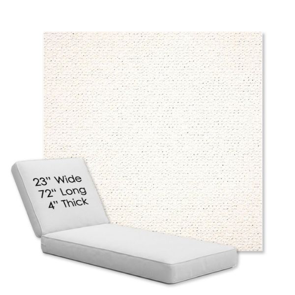 Picture of Litchfield Snow | Chaise Lounge Replacement Cushion Boxed Style - SIZE A