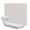 Picture of Metamorphic Snow | Chaise Lounge Replacement Cushion Boxed Style - SIZE A