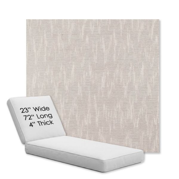 Picture of Mountains Snow | Chaise Lounge Replacement Cushion Boxed Style - SIZE A