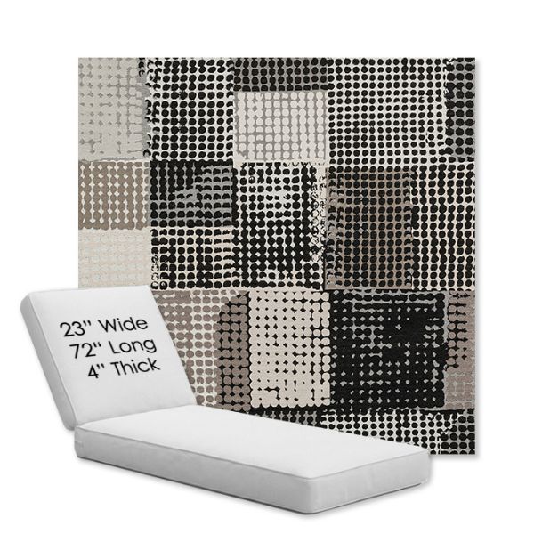 Picture of Pop Film | Chaise Lounge Replacement Cushion Boxed Style - SIZE A