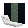 Picture of Rothko Mint Julep | Chaise Lounge Replacement Cushion Boxed Style - SIZE A