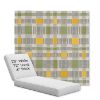 Picture of Rubix Lemon Lime | Chaise Lounge Replacement Cushion Boxed Style - SIZE A