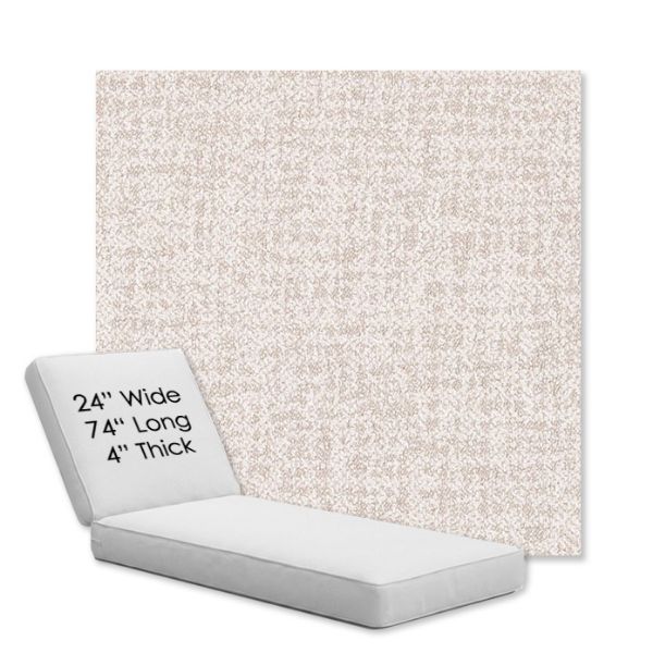 Picture of Abstraction Dune | Chaise Lounge Replacement Cushion Boxed Style - SIZE B