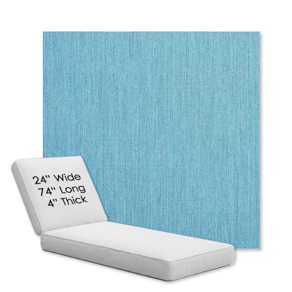 Picture of Cast Horizon | Chaise Lounge Replacement Cushion Boxed Style - SIZE B