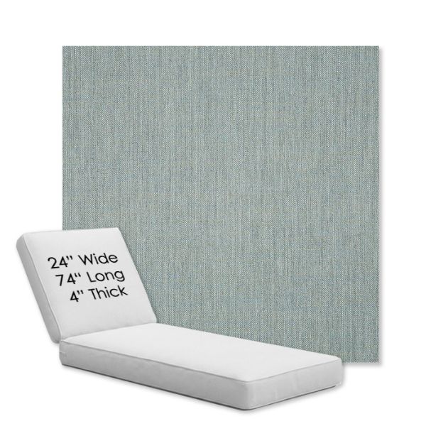 Picture of Cast Mist | Chaise Lounge Replacement Cushion Boxed Style - SIZE B