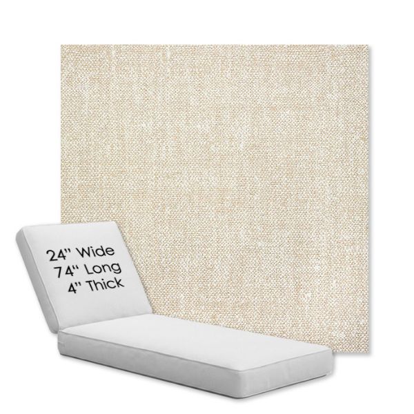Picture of Chartres Cloud | Chaise Lounge Replacement Cushion Boxed Style - SIZE B