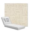 Picture of Escher Alabaster | Chaise Lounge Replacement Cushion Boxed Style - SIZE B