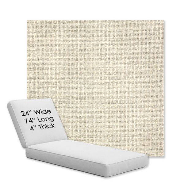 Picture of Kudos Mortar | Chaise Lounge Replacement Cushion Boxed Style - SIZE B