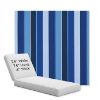 Picture of Milano Cobalt | Chaise Lounge Replacement Cushion Boxed Style - SIZE B
