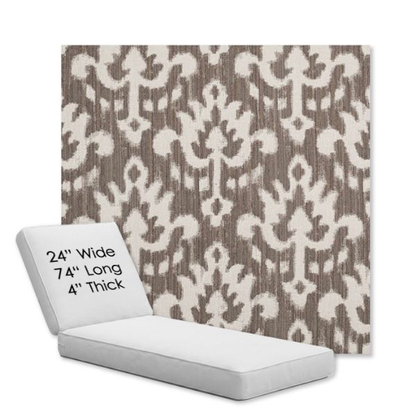 Picture of Patra Mushroom | Chaise Lounge Replacement Cushion Boxed Style - SIZE B
