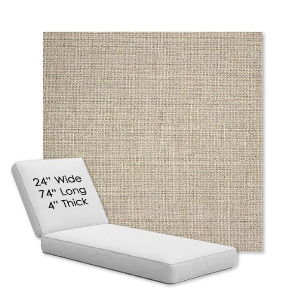 Picture of Piazza Dove | Chaise Lounge Replacement Cushion Boxed Style - SIZE B