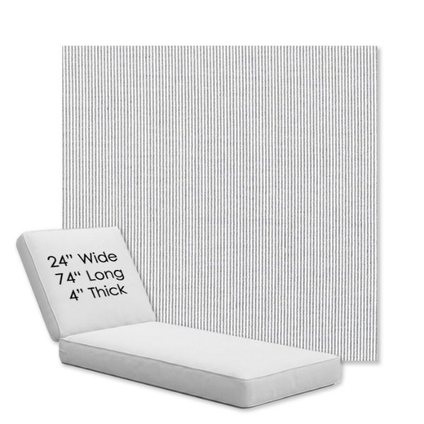 Picture of Replay Sea | Chaise Lounge Replacement Cushion Boxed Style - SIZE B