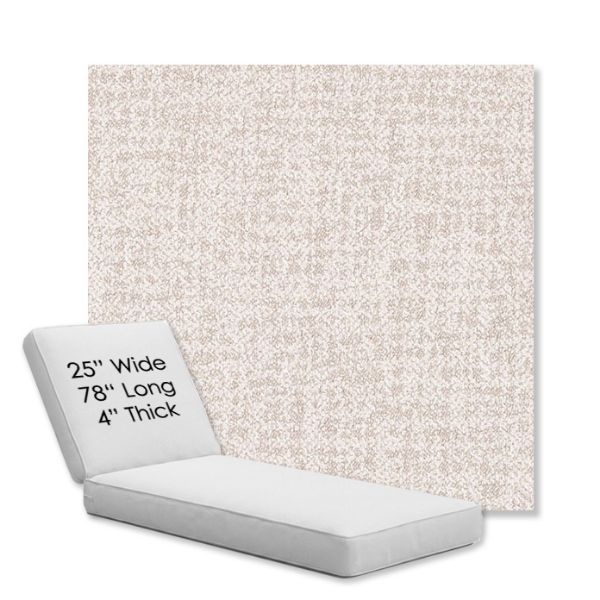Picture of Abstraction Dune | Chaise Lounge Replacement Cushion Boxed Style - SIZE C
