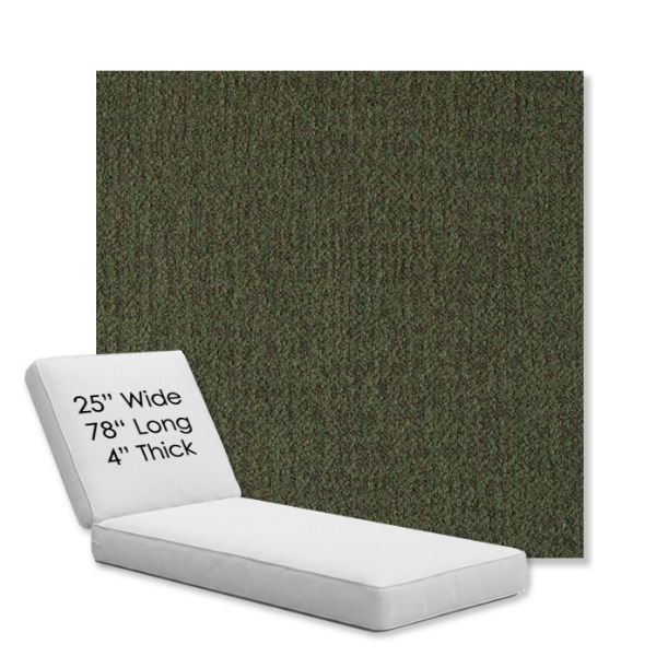 Picture of Abstraction Juniper | Chaise Lounge Replacement Cushion Boxed Style - SIZE C