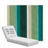 Picture of Beaming Lagoon | Chaise Lounge Replacement Cushion Boxed Style - SIZE C