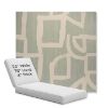 Picture of Brushstroke Duckegg | Chaise Lounge Replacement Cushion Boxed Style - SIZE C