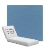 Picture of Canvas Sapphire Blue | Chaise Lounge Replacement Cushion Boxed Style - SIZE C
