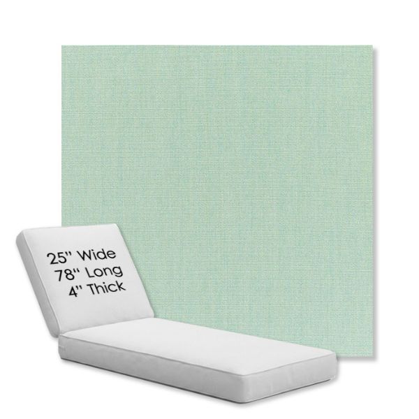 Picture of Canvas Spa | Chaise Lounge Replacement Cushion Boxed Style - SIZE C