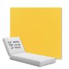 Picture of Canvas Sunflower Yellow | Chaise Lounge Replacement Cushion Boxed Style - SIZE C