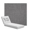 Picture of Cast Slate | Chaise Lounge Replacement Cushion Boxed Style - SIZE C