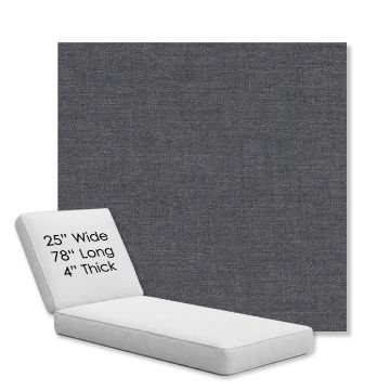 Picture of Cast Twilight | Chaise Lounge Replacement Cushion Boxed Style - SIZE C