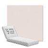 Picture of Dither Snow | Chaise Lounge Replacement Cushion Boxed Style - SIZE C