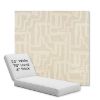 Picture of Escher Alabaster | Chaise Lounge Replacement Cushion Boxed Style - SIZE C