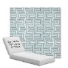 Picture of Figure Twilight | Chaise Lounge Replacement Cushion Boxed Style - SIZE C