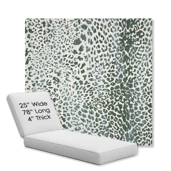 Picture of Instinct Willow | Chaise Lounge Replacement Cushion Boxed Style - SIZE C