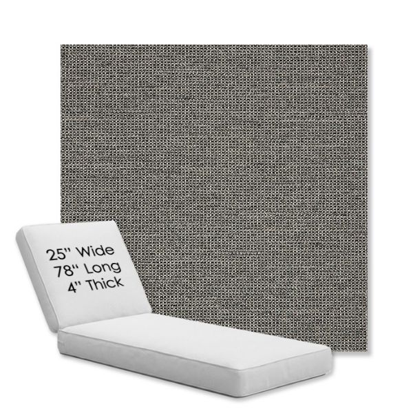 Picture of Kudos Mountain | Chaise Lounge Replacement Cushion Boxed Style - SIZE C