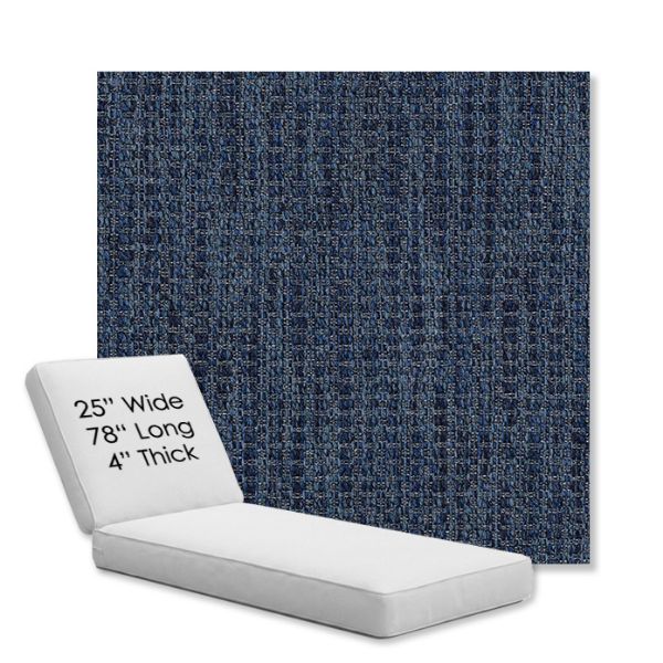 Picture of Metamorphic Lagoon | Chaise Lounge Replacement Cushion Boxed Style - SIZE C