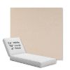 Picture of Nuance Eggshell | Chaise Lounge Replacement Cushion Boxed Style - SIZE C